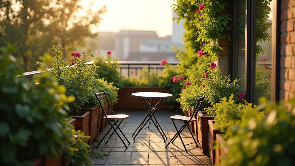 balcony light and conditions