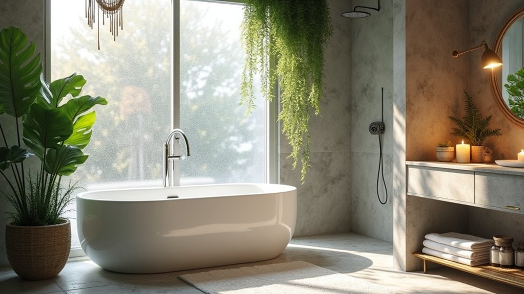 bathroom friendly thriving plants