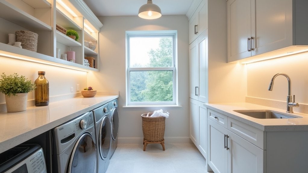 brighten your laundry room