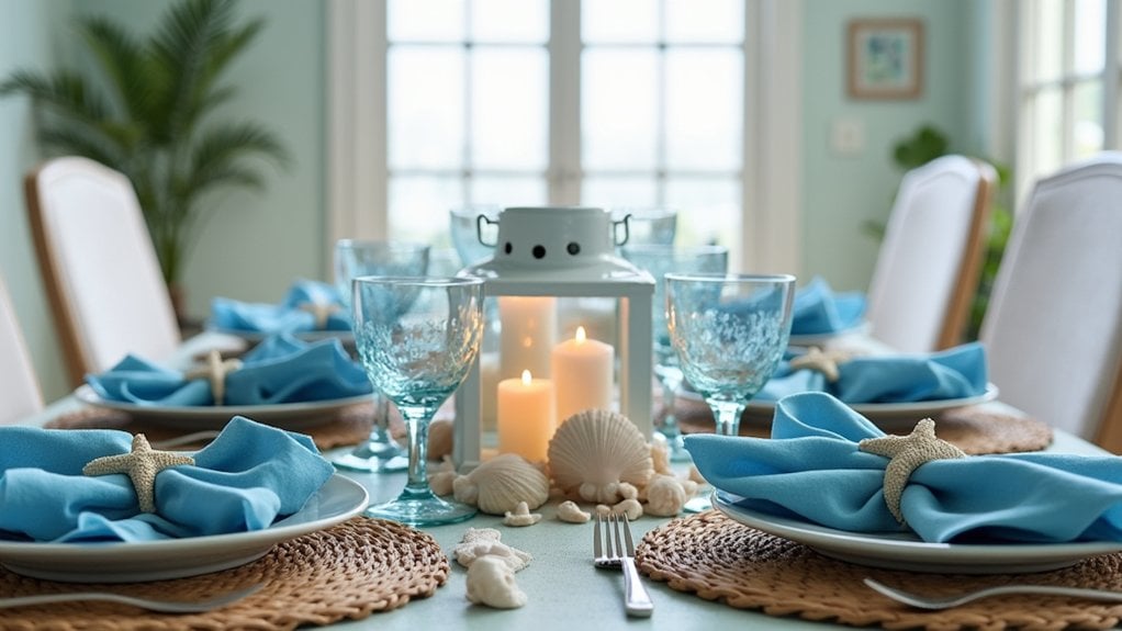 coastal inspired thanksgiving decor