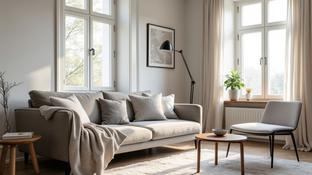 cozy minimalist scandinavian design