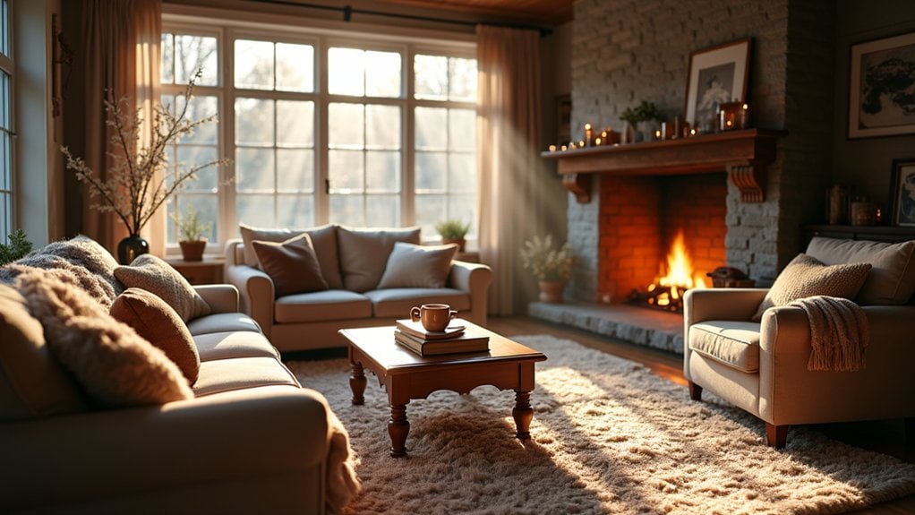 cozy winter gathering arrangement