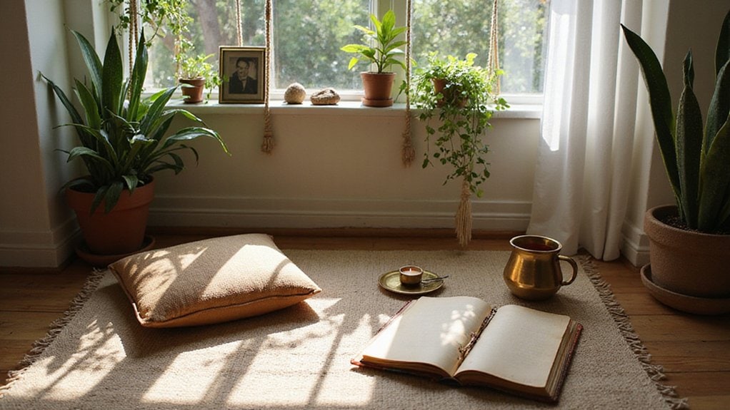 create intentional ritual spaces