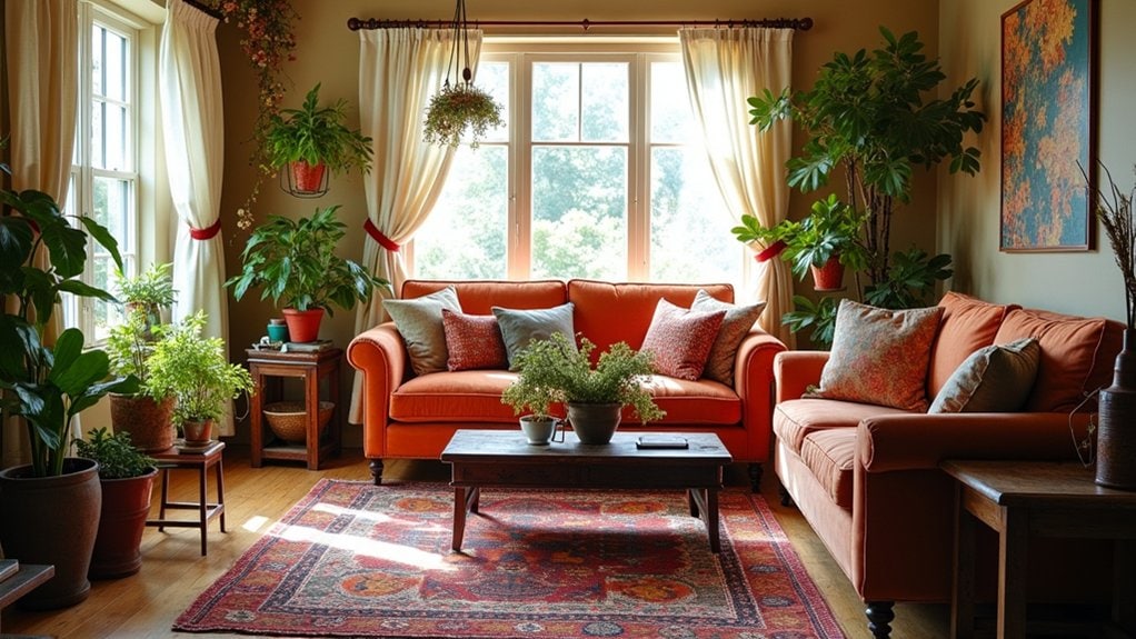 eclectic textures and colors