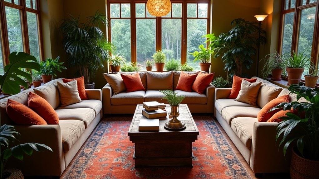 furniture arrangement affects conversation