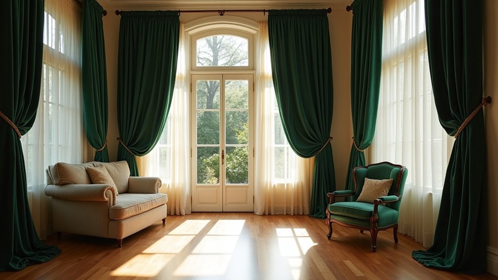 layering sheer window treatments