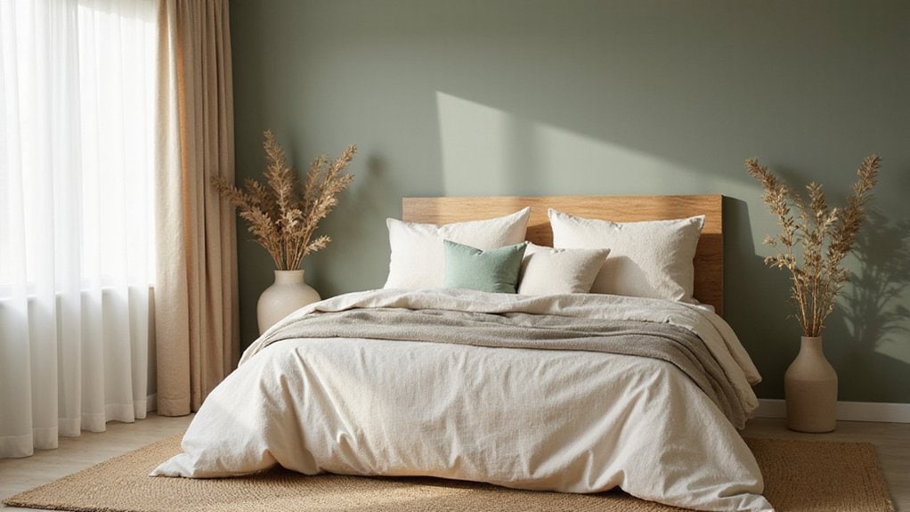 muted sage green serenity