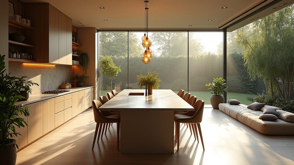 natural gathering points enhanced