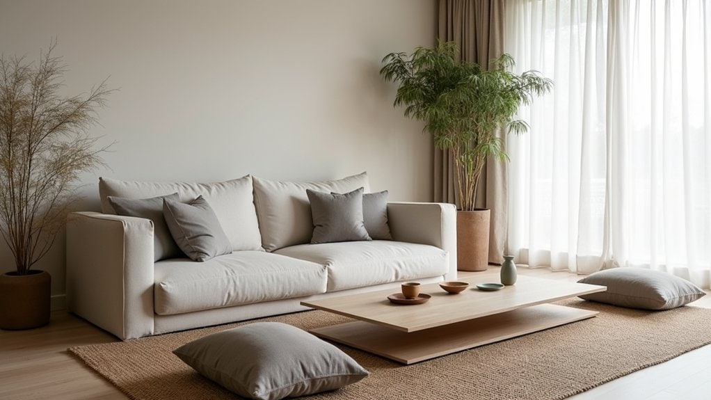 natural materials minimalist warmth