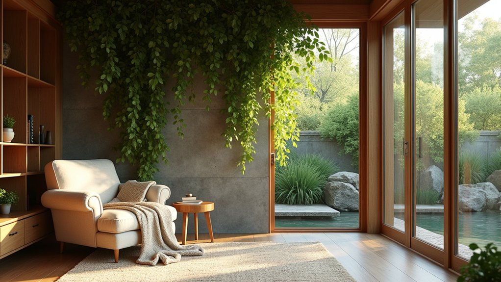 nature inspired indoor wellness elements