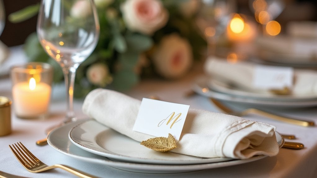 personalized thoughtful place settings