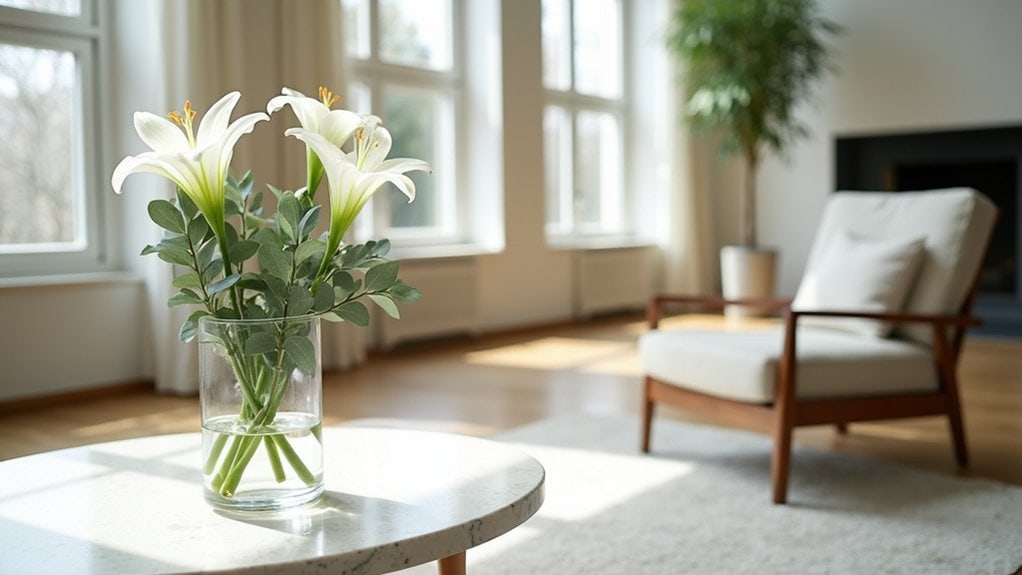 proportional flower arrangement sizes