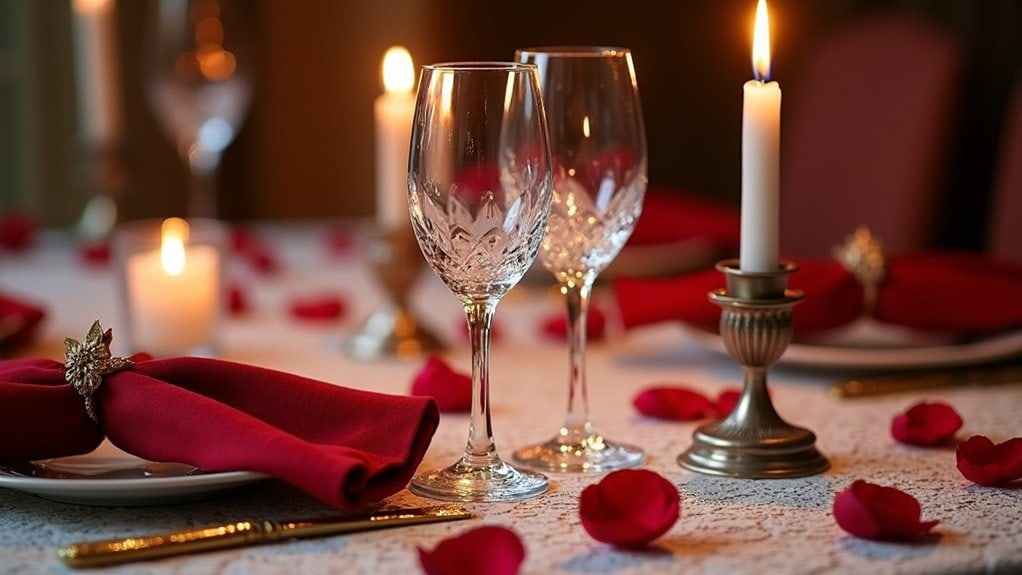 romantic dining for two