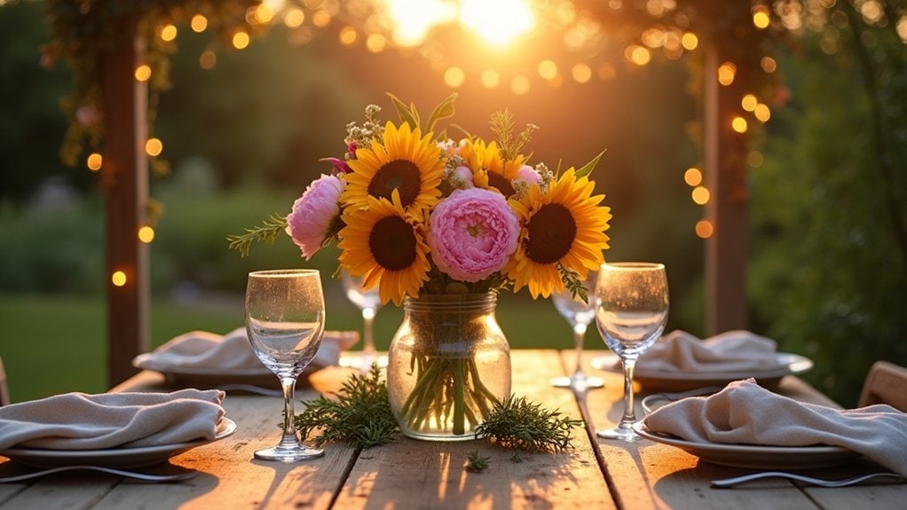 seasonal garden centerpiece ideas