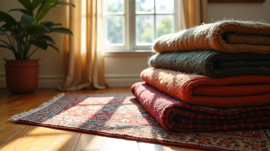 seasonal rug layer swaps