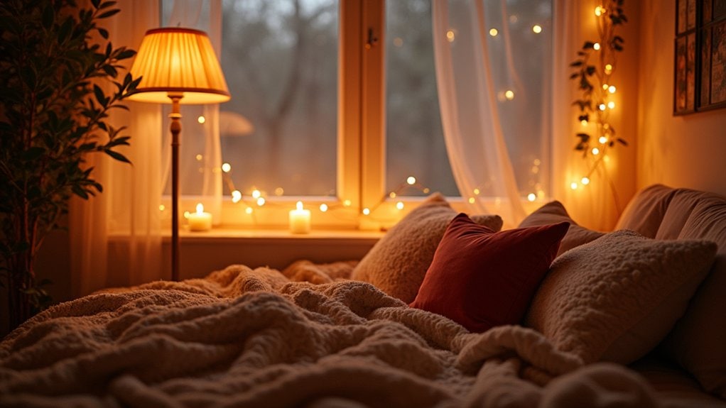 soft lighting enhances intimacy