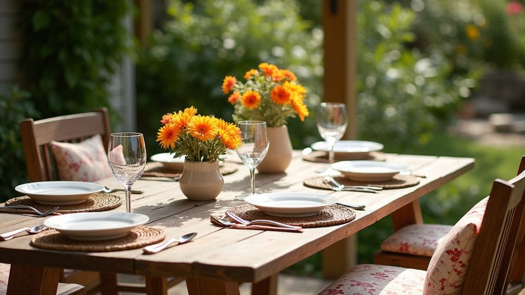 stylish weather resistant tableware
