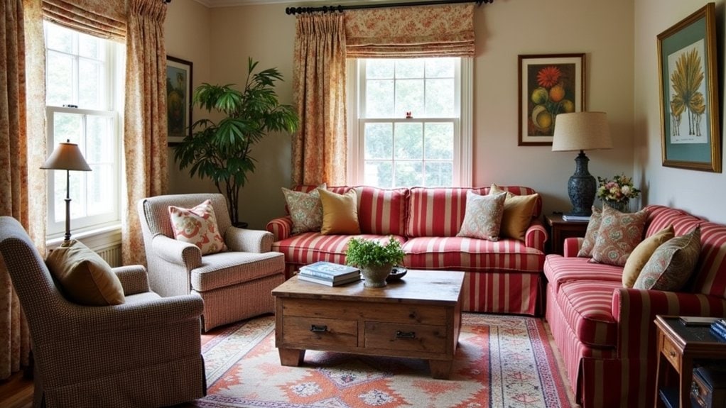 subtle textural pattern layering