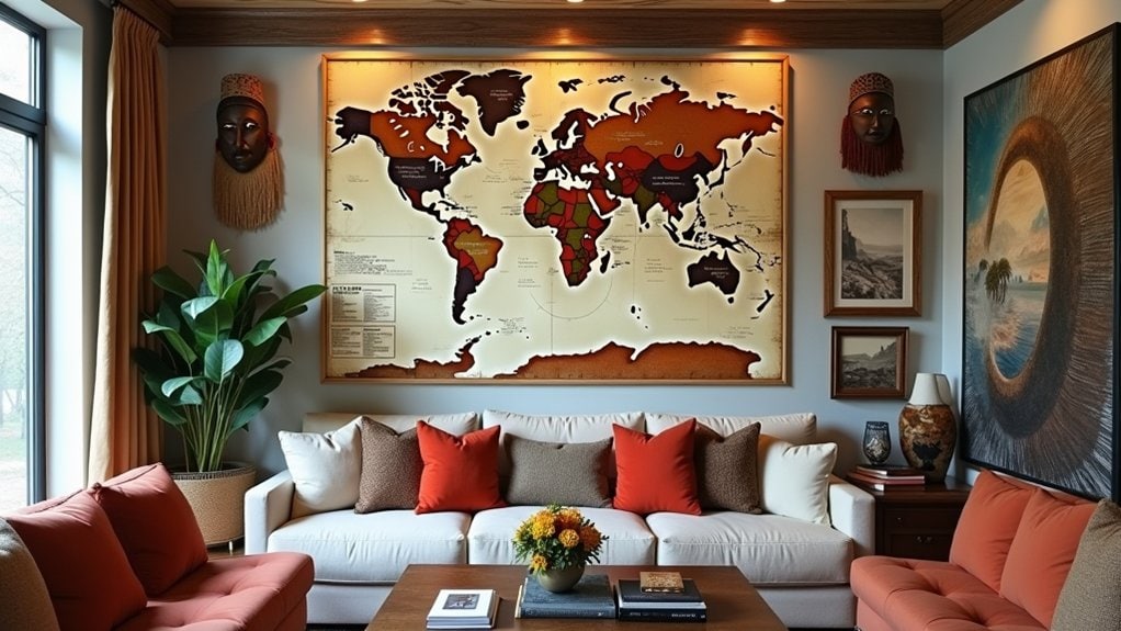 transform walls with travel