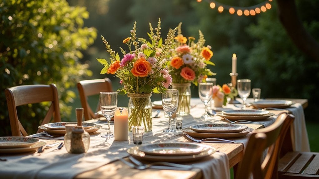 transformative outdoor dining lighting