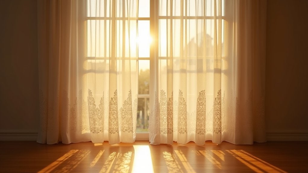 transformative sheer curtain ambiance