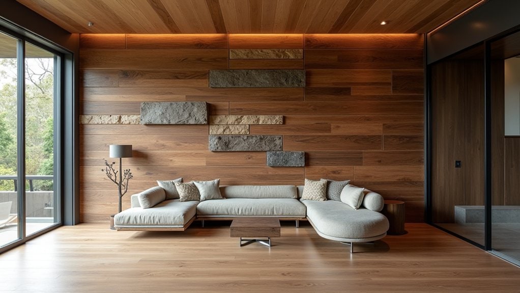 transforming walls with materials