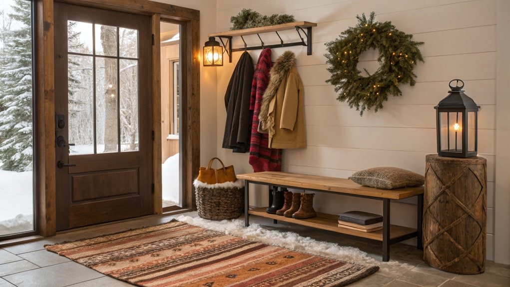 warmth through inviting textures