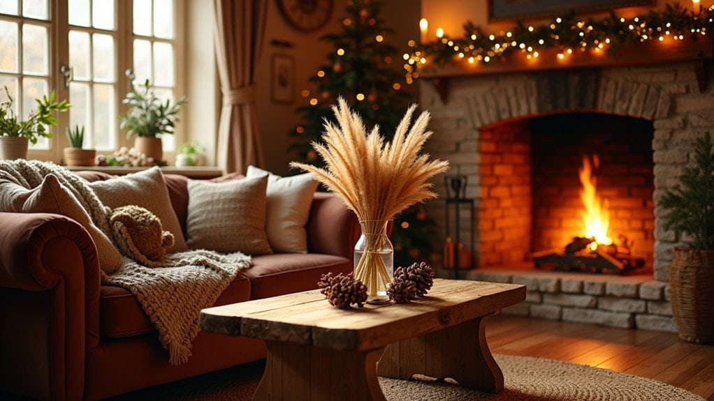 winter natural decor ideas
