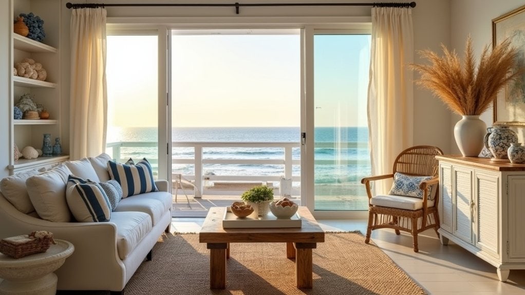 authentic coastal texture layering