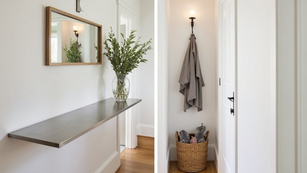 wall storage for entryways