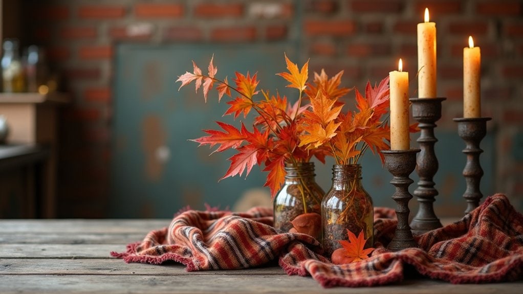 elegant vintage glassware accents