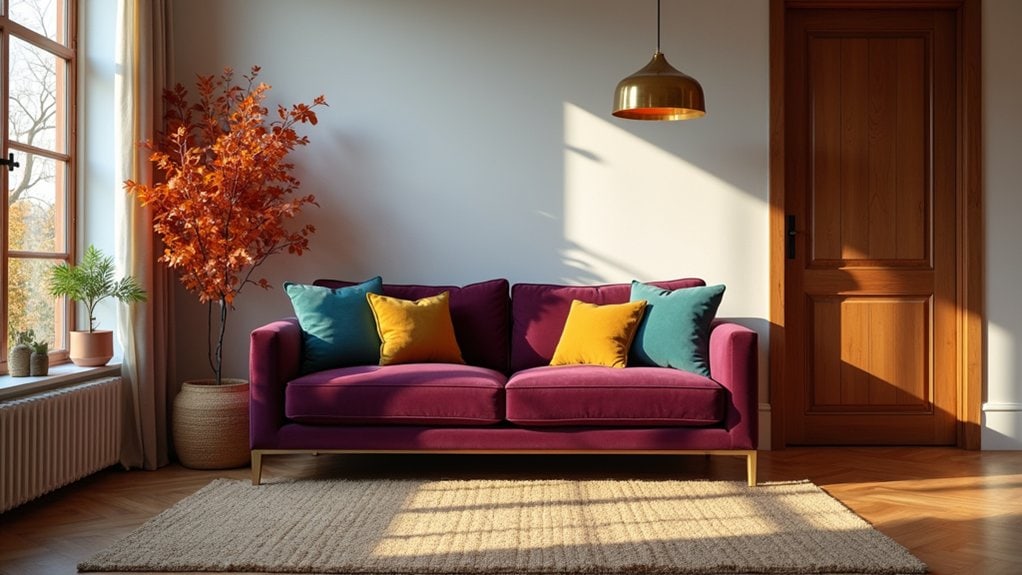 plum charcoal rose gold elegance