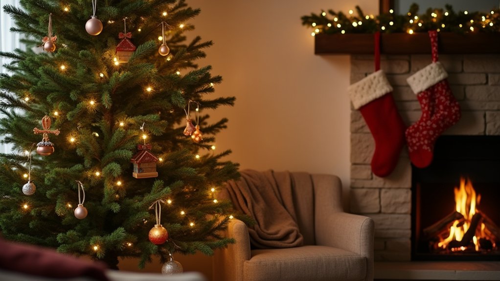 subtle festive decor swaps