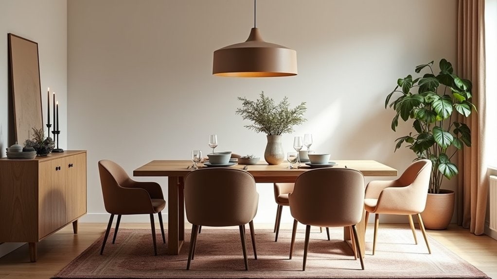clutter free dining room storage