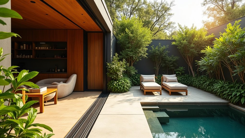 harmonize colors and materials