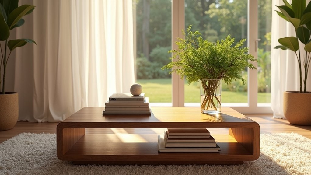 intentional coffee table decor