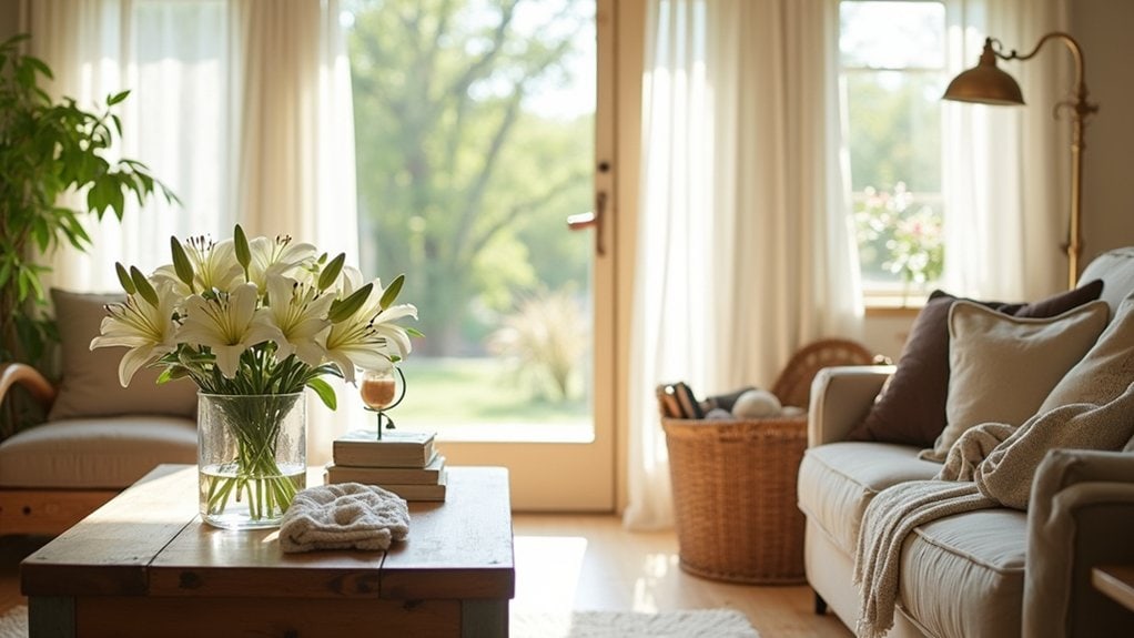 intentional seasonal decor swaps