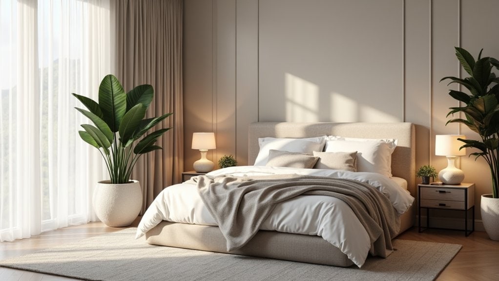 intentional small bedroom sanctuary