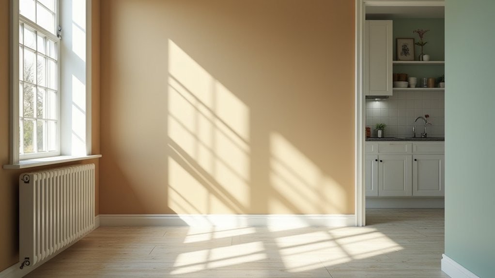 lighting influences paint finish