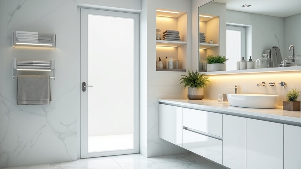 bathroom storage declutter audit