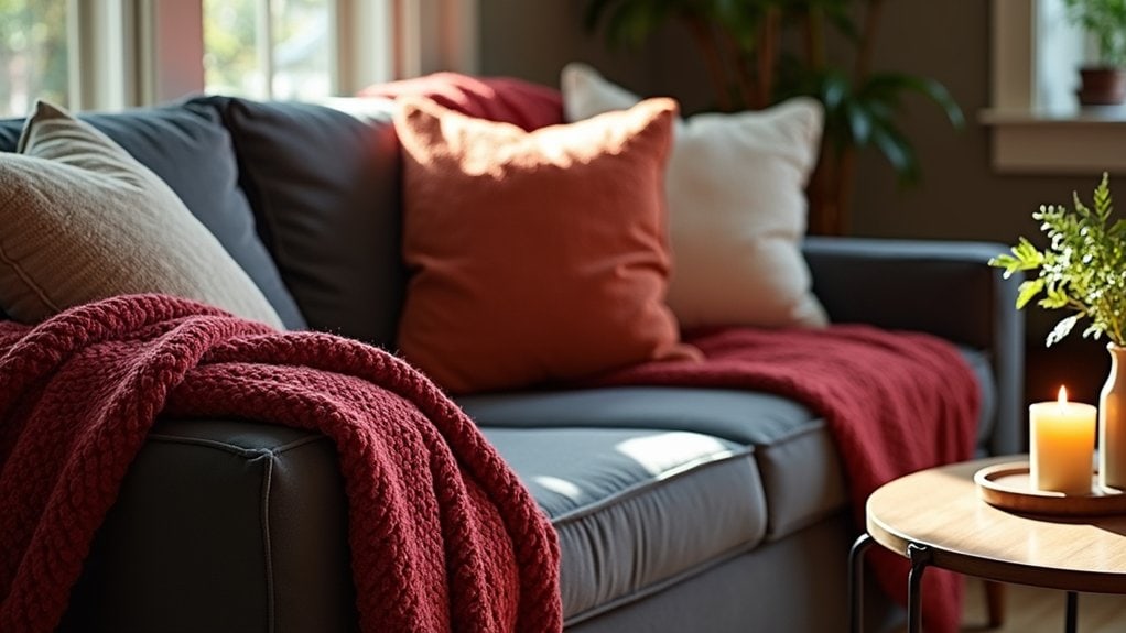 couch throws by style