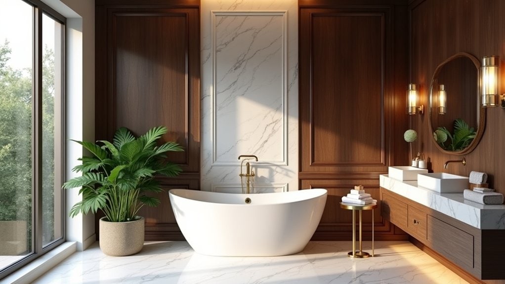 layered lighting enhances ambiance